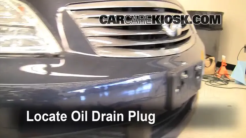2008 Infiniti G35 3.5L V6 Oil Change Oil and Oil Filter